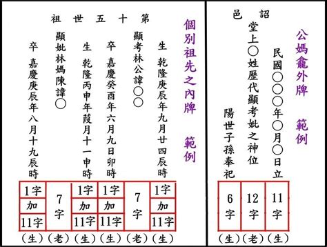 祖先牌位內板寫法|歷代祖先牌位書寫指南：完整教學，避免犯錯，尊重傳。